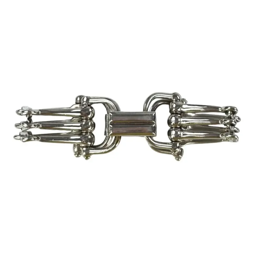 Celine Vintage Horsebit Bracelet
